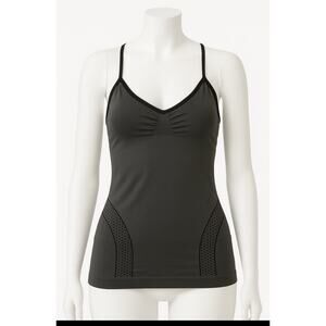 Activewear Tank Top Women’s L Tboe Fitnesss Raver Back